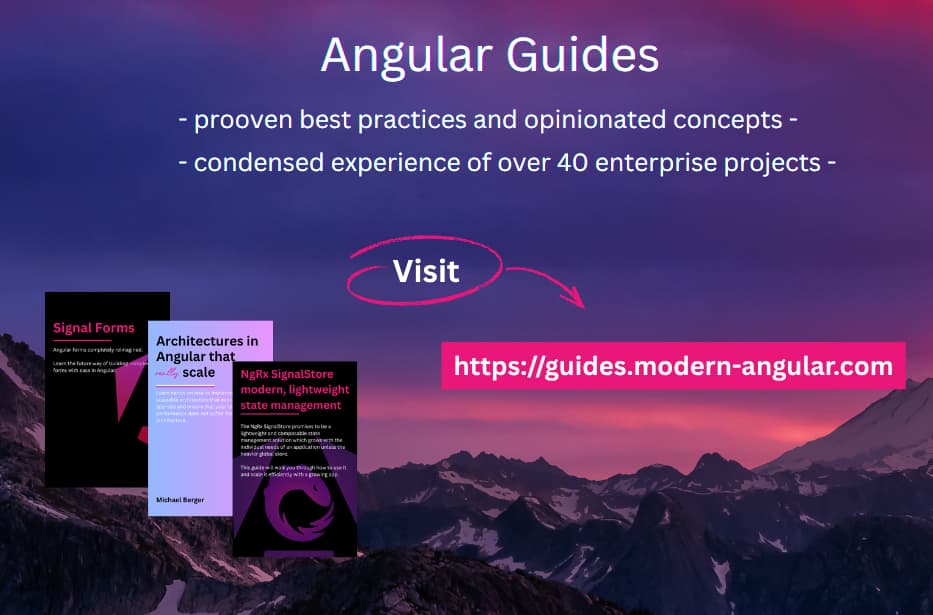 Small Guides for modern Angular